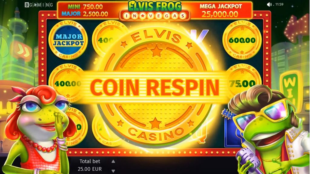 Elvis Frog in Vegas port Big Win 2025